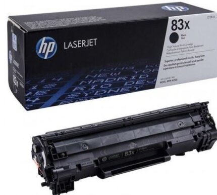 HP 83X (CF283X) Black Genuine OEM Toner Cartridge – 2,200 pages