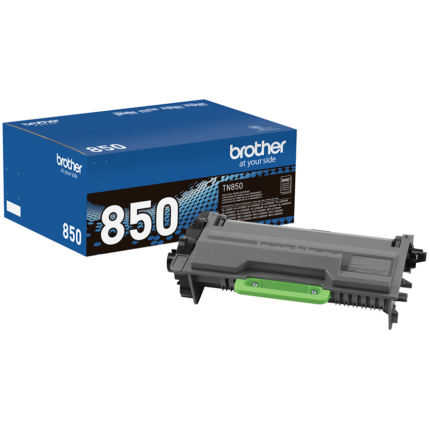 Brother TN850 Black Genuine OEM Toner Cartridge - 8,000 pages