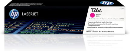 HP 126A (CE313A) Magenta Genuine OEM Toner Cartridge – 1,000 pages