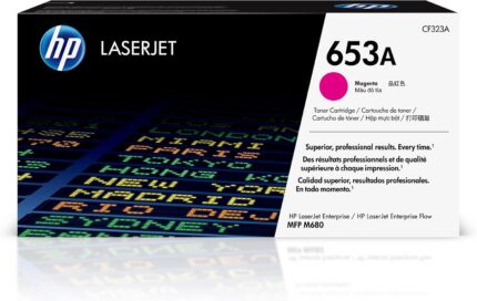 HP 653A (CF323A) Magenta Genuine OEM Toner Cartridge – 16,500 pages