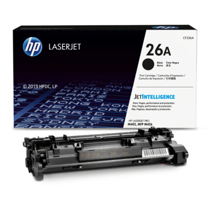 HP 26A (CF226A) Black Genuine OEM Toner Cartridge – 3,100 pages