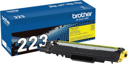 Brother TN-223Y Yellow Genuine OEM Toner Cartridge - 1,300 pages