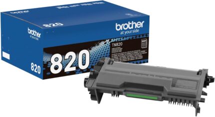 Brother TN820 Black Genuine OEM Toner Cartridge - 3,000 pages