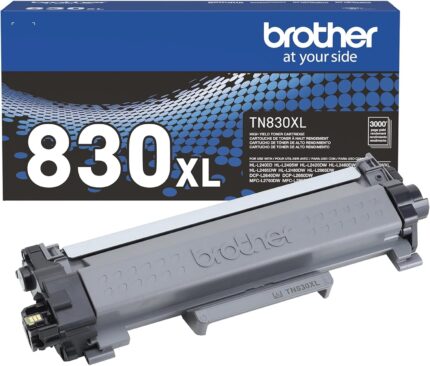 Brother TN830XL Black Genuine OEM Toner Cartridge - 3,000 pages