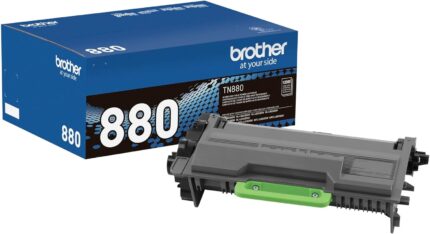 Brother TN880 Black Genuine OEM Toner Cartridge - 12,000 pages