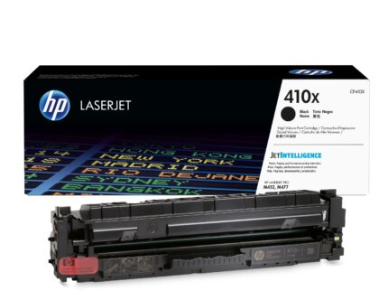 HP 410X (CF410X) Black Genuine OEM Toner Cartridge – 6,500 pages